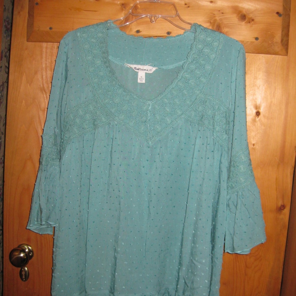 blue tunic